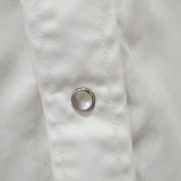 Vintage Sheplers 15.5-32 Western Shirt Pearl Snap Rodeo Cowboy Long Sleeve - Picture 5 of 6